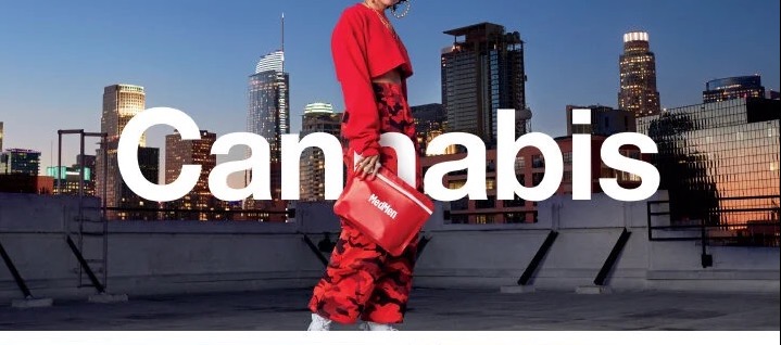 MedMen Cannabis campaign in an urban setting
