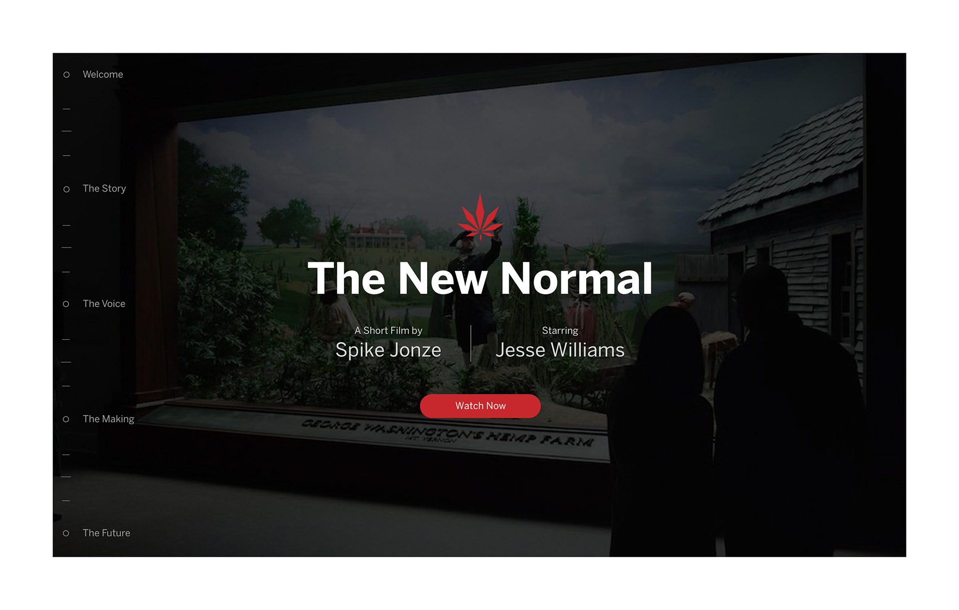 The New Normal desktop digital experience