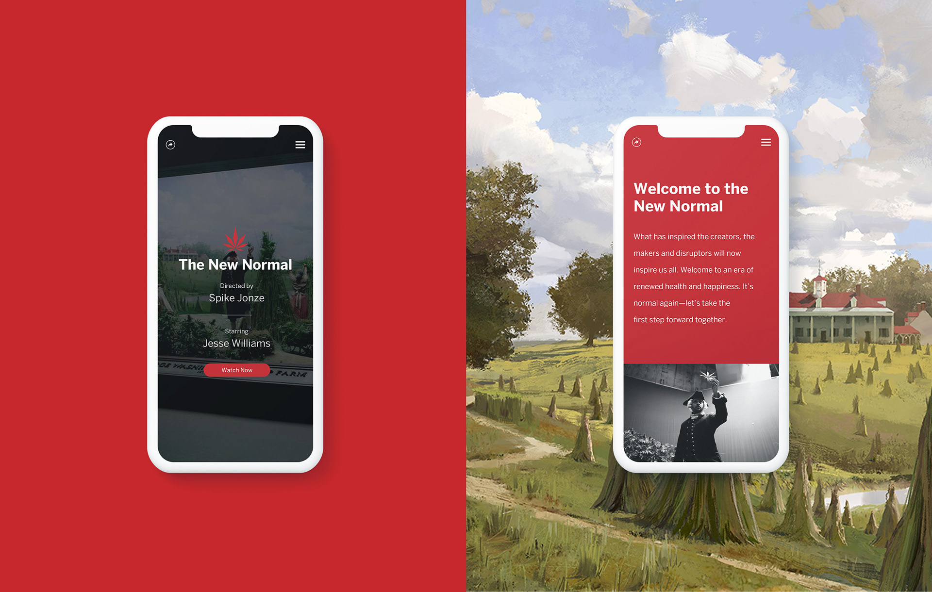 The New Normal campaign and digital experience